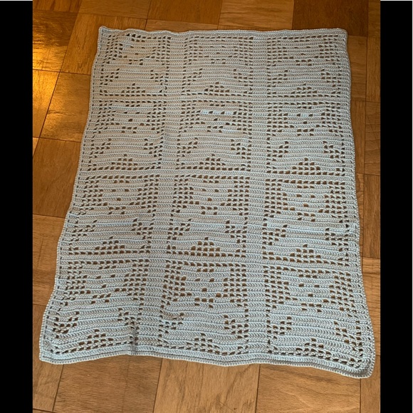 Crochet Baby Afghan with Teddy Bears!!! 🧸 🧸🧸 - Picture 1 of 2